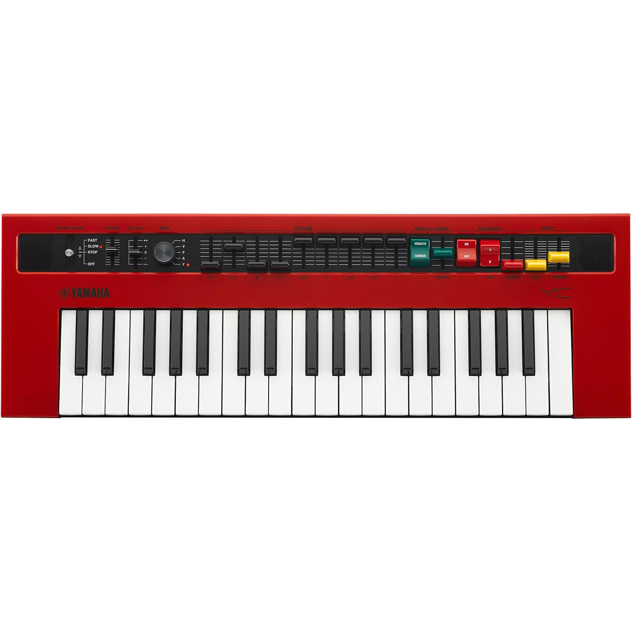 Yamaha reface YC 赤 37鍵 電子オルガン Yamaha Reface YC - 37 Key Portable Mini Combo Organ Synthesizer