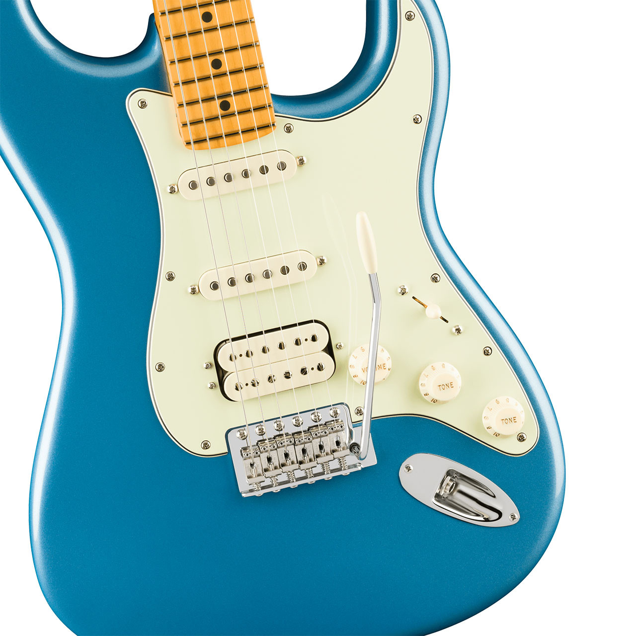 Fender American Professional Classic HSS Stratocaster - Faded Lake