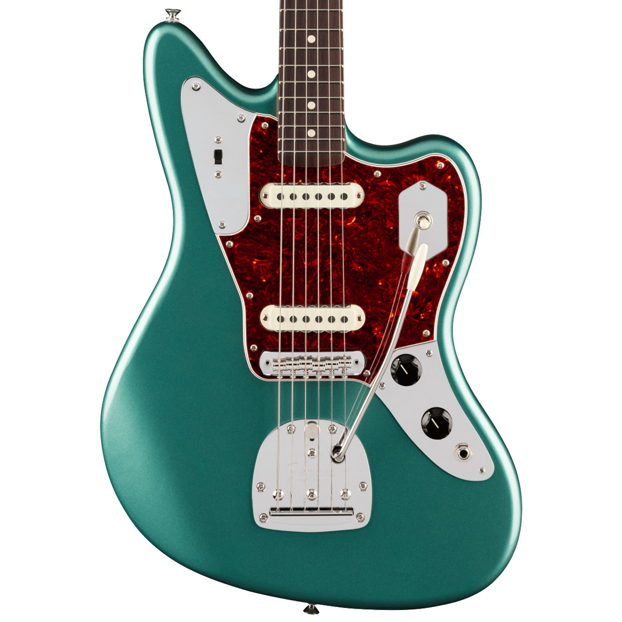 ギター Fender jaguar Fender American Professional Classic Jaguar - Faded Sherwood Green