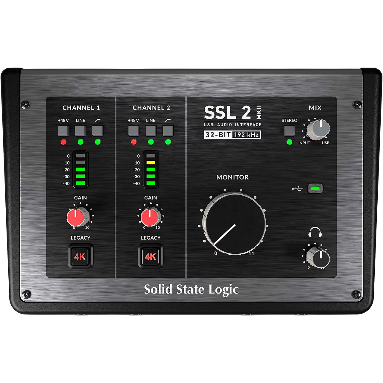 Solid State Logic SSL 2 MKII 2 x 2 USB-C Audio Interface - Ted