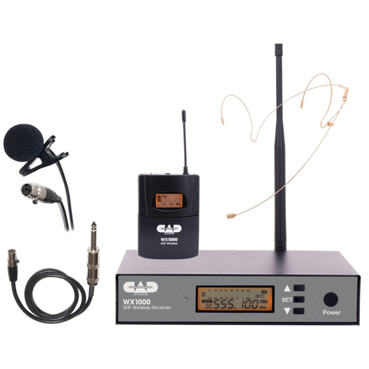 CAD WX1000BP UHF Wireless BodyPack System - Ted Brown Music Company