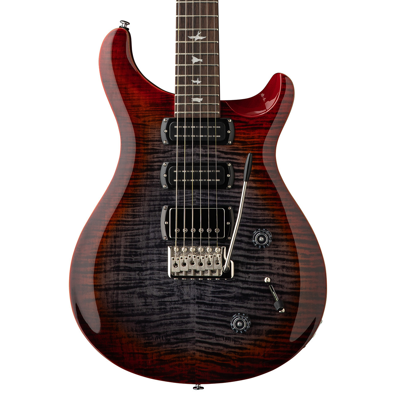 PRS SE Studio Electric Guitar - Charcoal Cherry Burst - Ted Brown