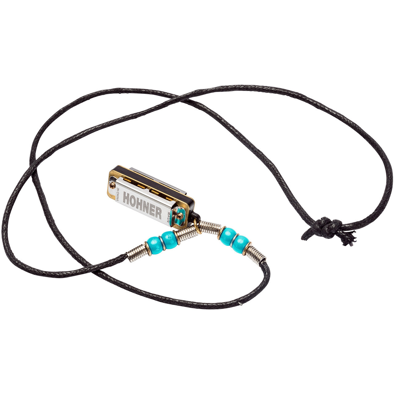 ホーナー　ハーモニカネックレス Hohner 38N Mini Harmonica Necklace with Beads - Ted Brown Music
