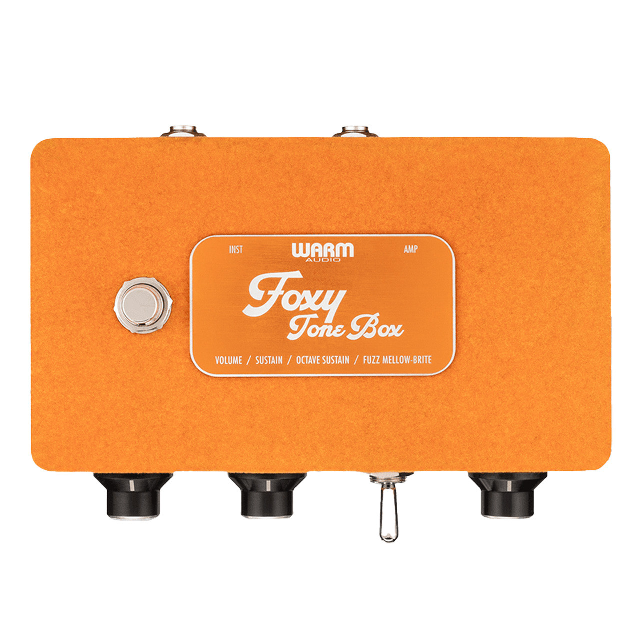 WARM AUDIO FOXY TONE BOX (ファズ) Warm Audio Foxy Tone Box Fuzz Pedal - Orange - Ted Brown Music Company