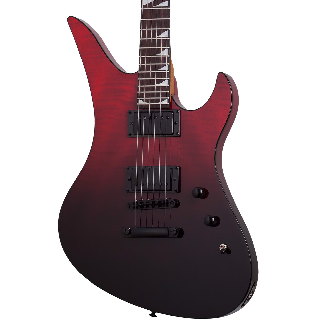 Schecter Avenger Standard Electric Guitar - Blood Burst - Ted