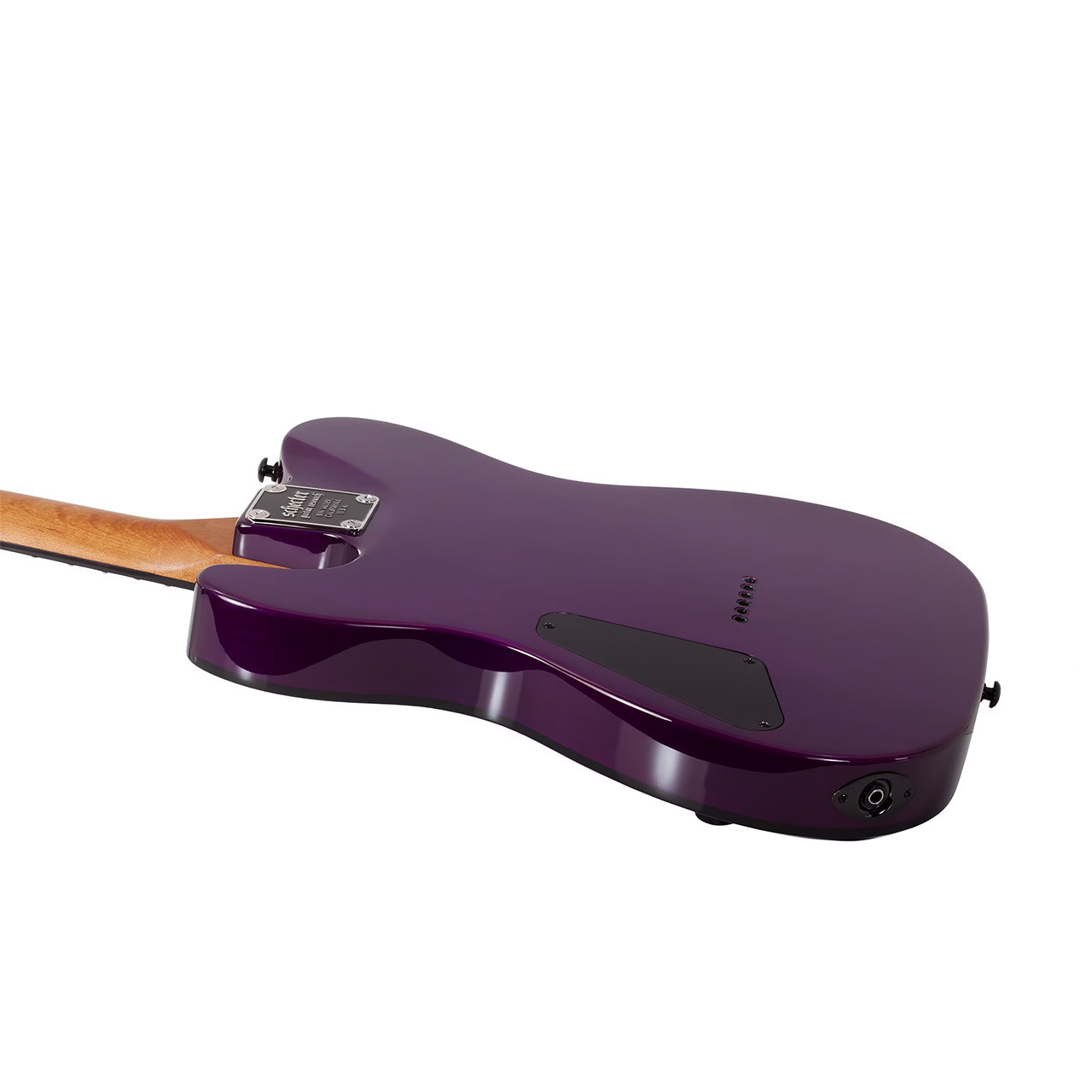 Schecter PT Standard Electric Guitar - Purple Burst Burl - Ted