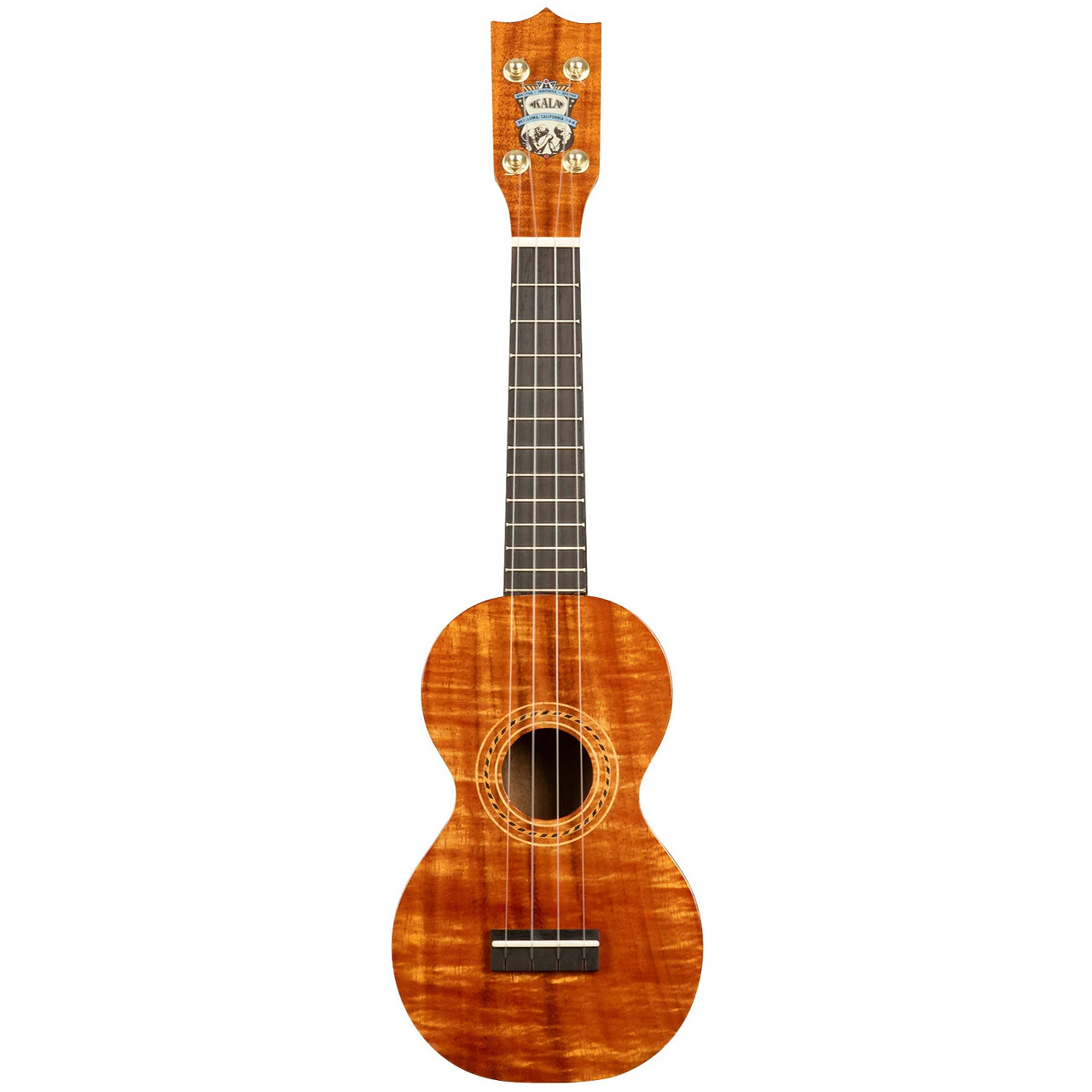 Kala Pan Pacific Hawaiian Koa Figure 8 Soprano Ukulele - Ted Brown 