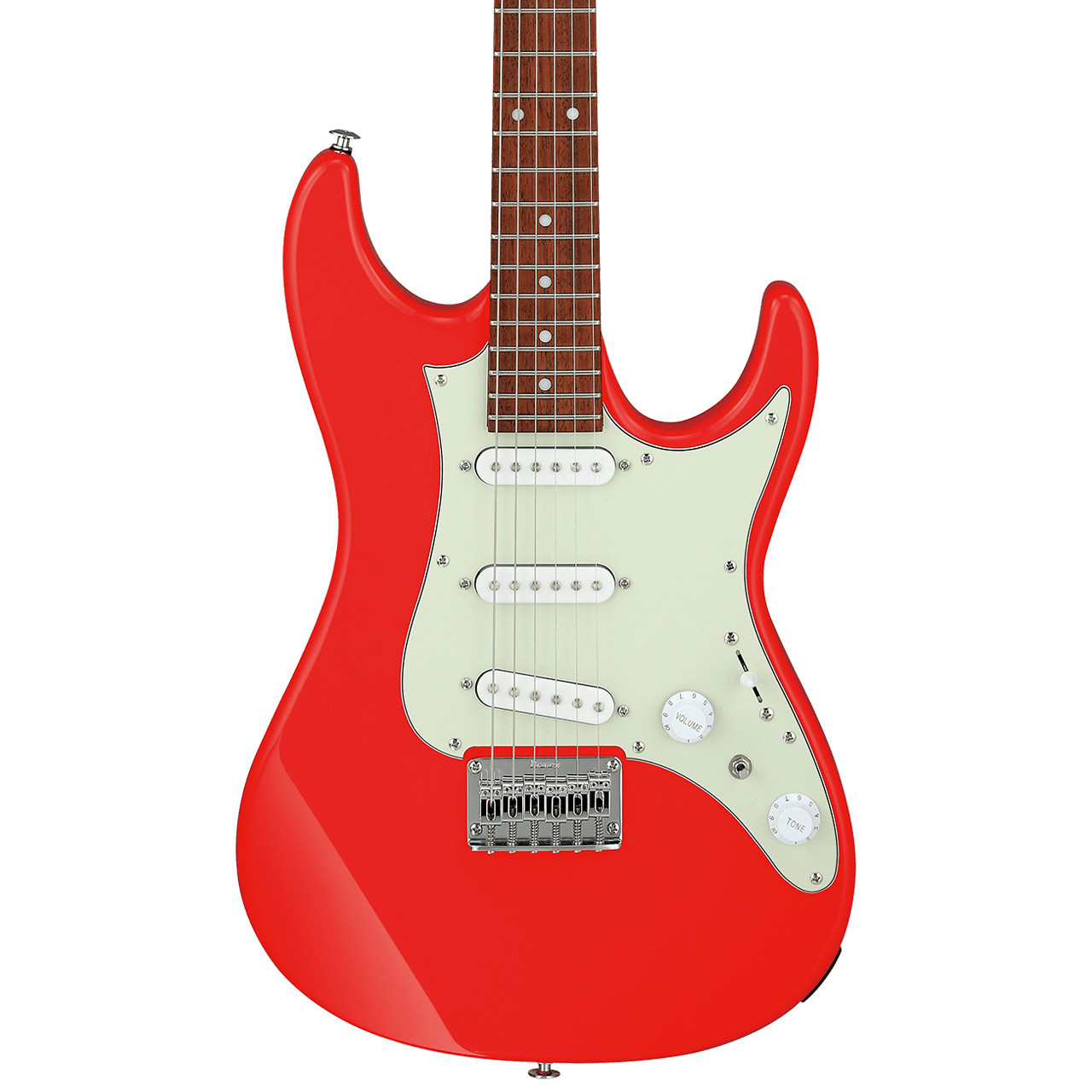 Ibanez AZES31 エレキギター 本体 Ibanez AZES31 Solidbody Electric Guitar - Vermillion - Ted Brown