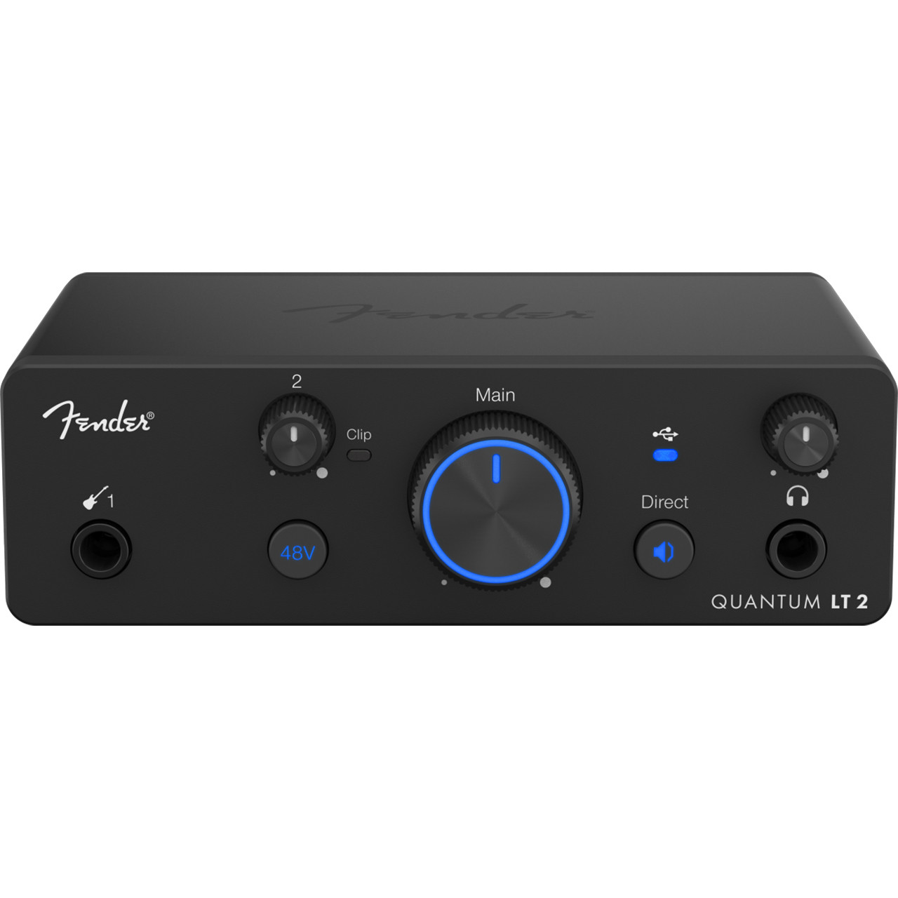 Fender Quantum LT2 オーディオインターフェイス USB-C Fender Studio Quantum LT 2 USB-C Audio Interface - Ted Brown Music