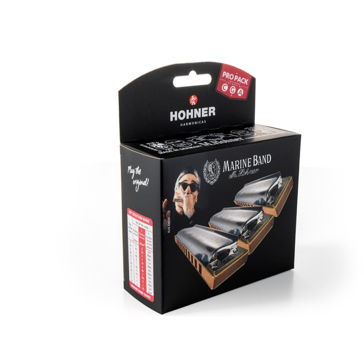 Hohner 1896BX Marine Band Harmonica - Key of C - Ted Brown Music