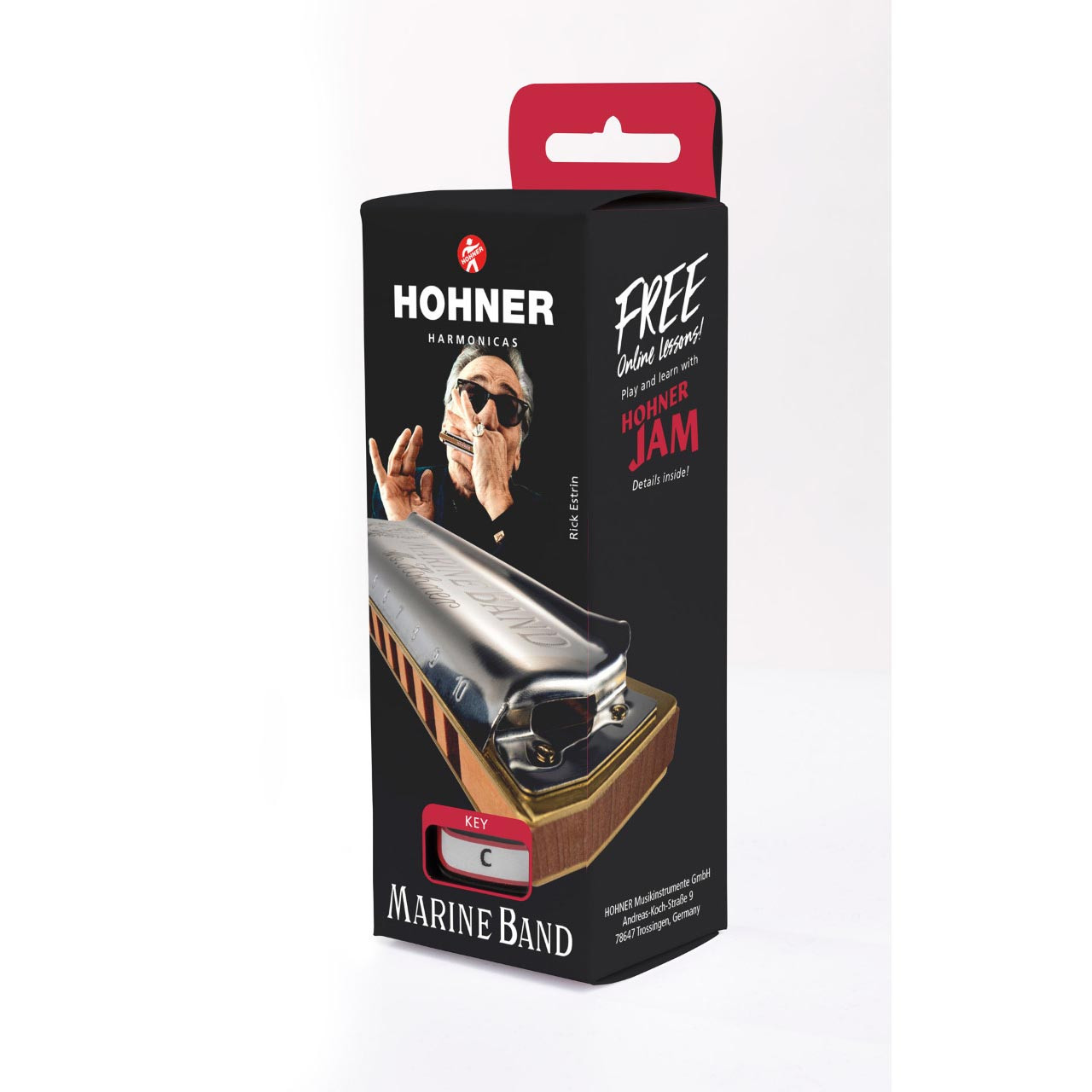 Hohner 1896BX Marine Band Harmonica - Key of C - Ted Brown Music