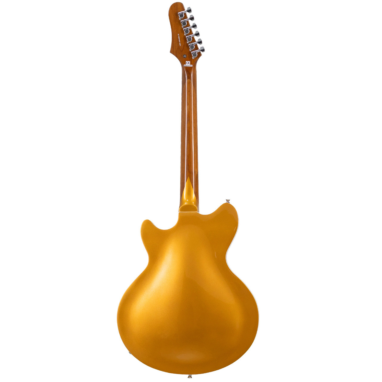 ゴールド エレキギター ！ジャンク… Tagima Ekosonic Electric Guitar - Metallic Gold - Ted Brown Music