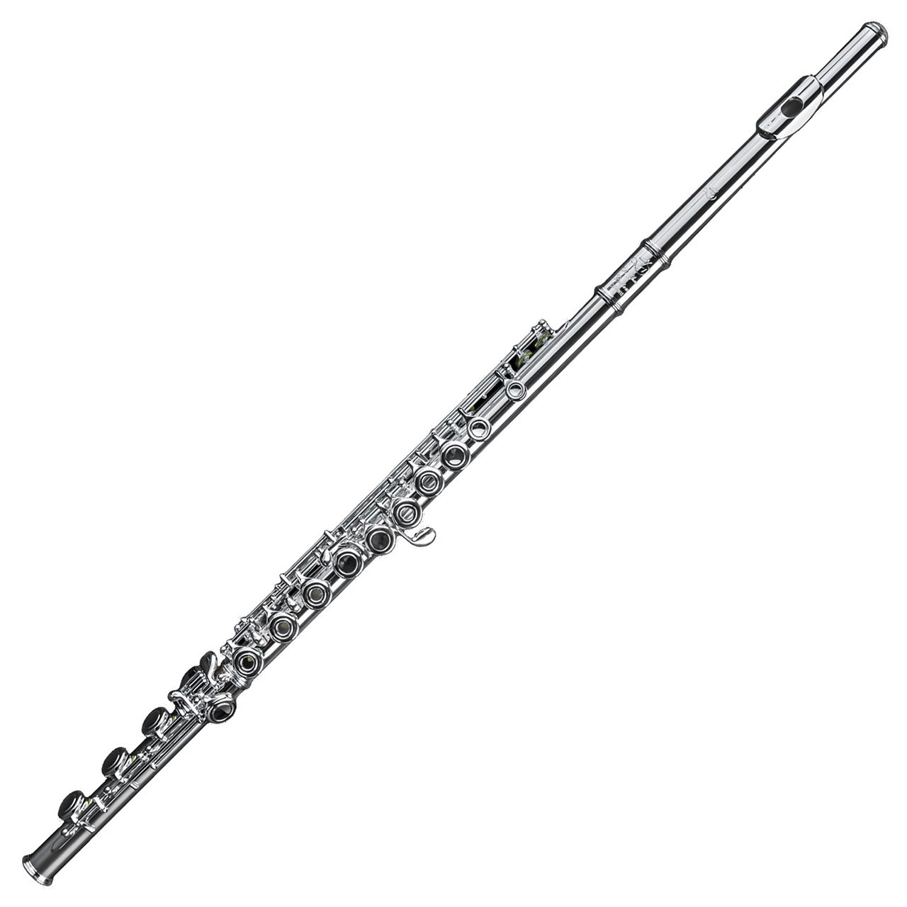 Di Zhao DZ 501 Series Open-Hole Silver-Plated Flute with B-Foot
