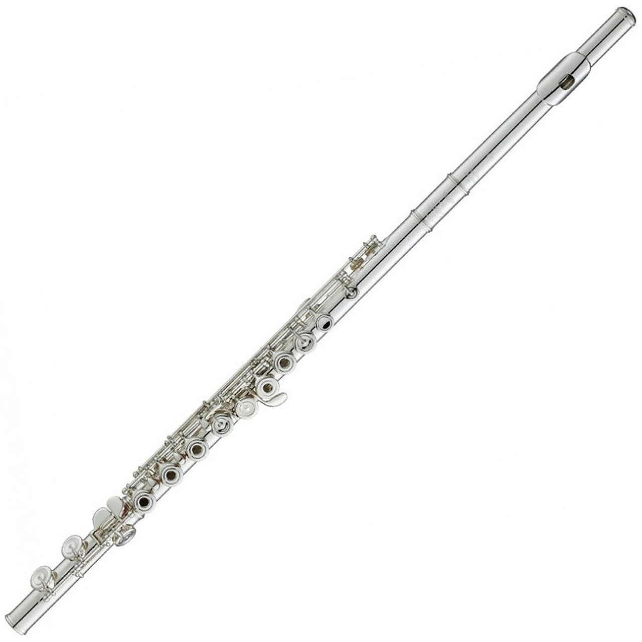 Yamaha 700 Series Professional Solid Silver Open-Hole Flute - Ted