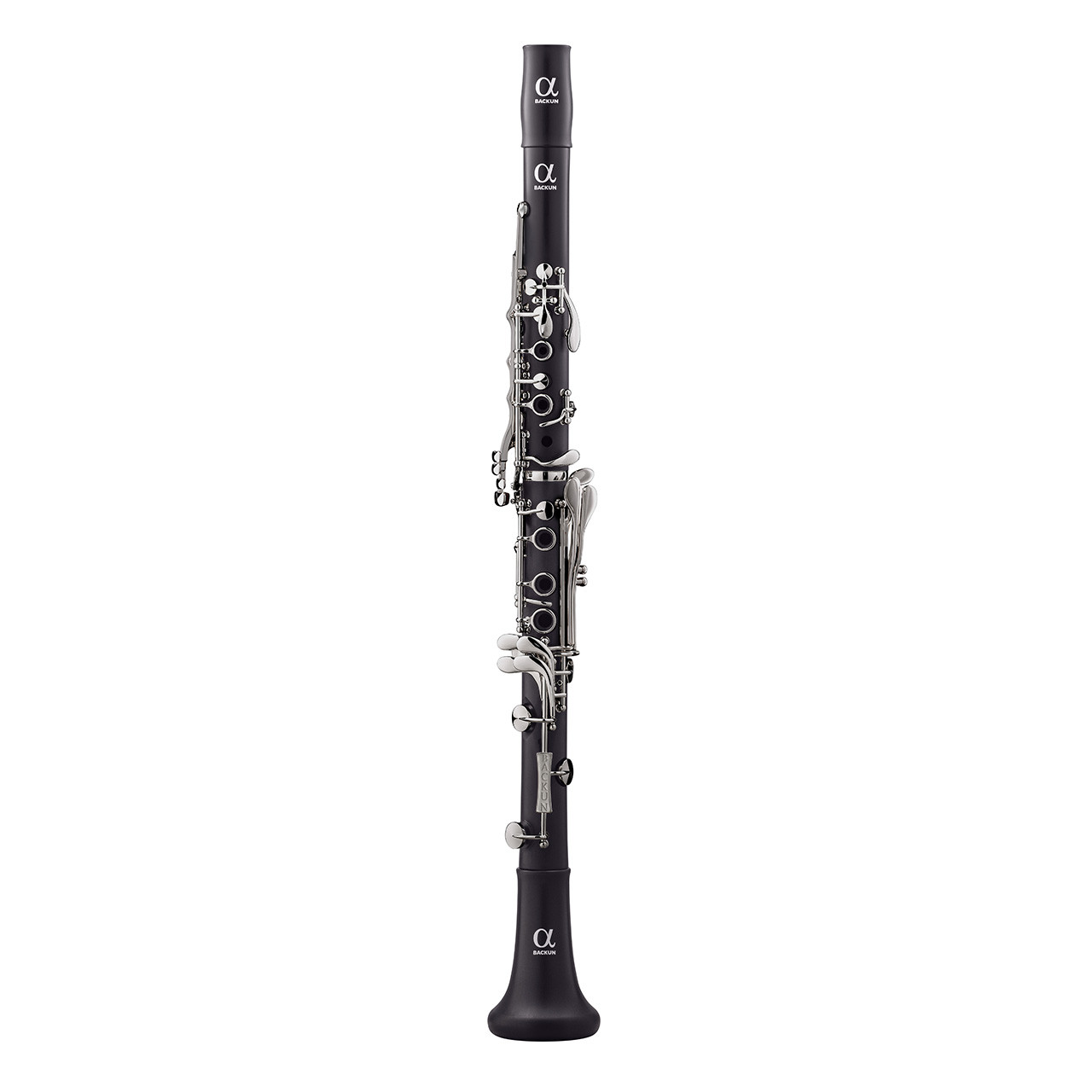 Backun Alpha Premium Synthetic Student A Clarinet - Nickel Plated