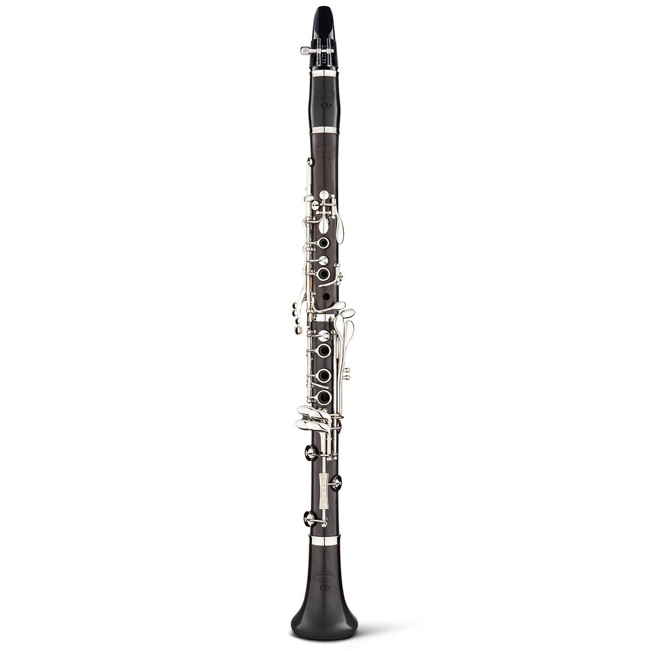 Backun Alpha Plus Grenadilla Student A Clarinet - Silver Plated