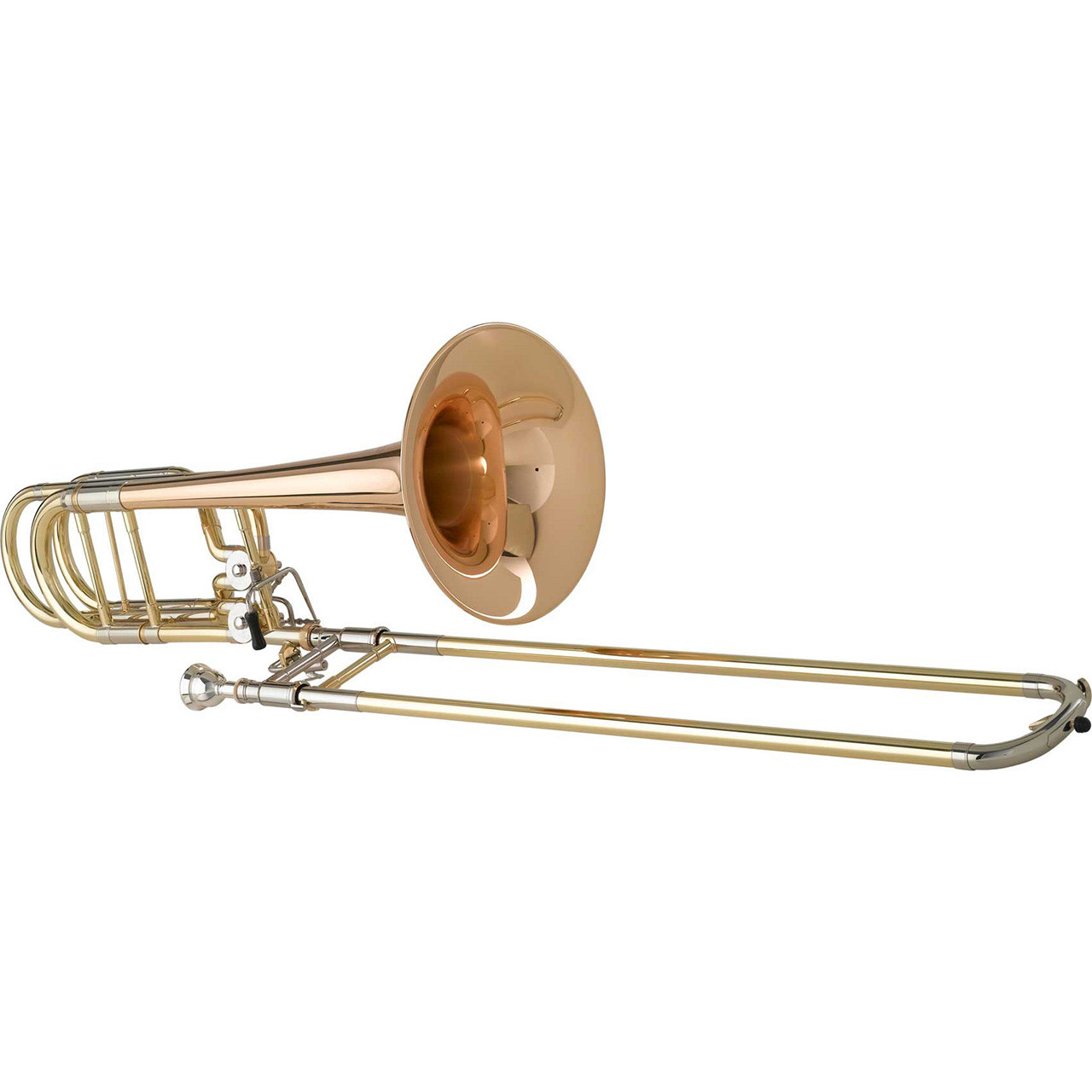 エ*ド様 GETZEN バストロンボーン 1062FDR bamケース付き Getzen Eterna Series 1062FDR Bass Trombone with Dependent Rotor