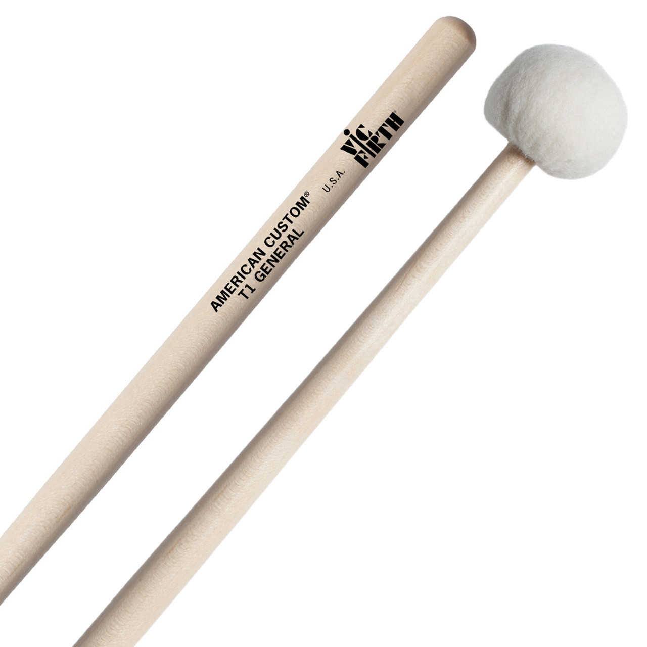 timpaniマレット Vic Firth American Custom Timpani Mallets - T1 General - Ted Brown