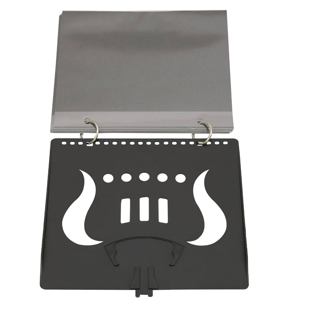 flip withMeFALLINWILDlet'scheckmate3個セット Selmer 5888 Plasti-Folio 8-Window 16-Pocket Flip Folder - Ted