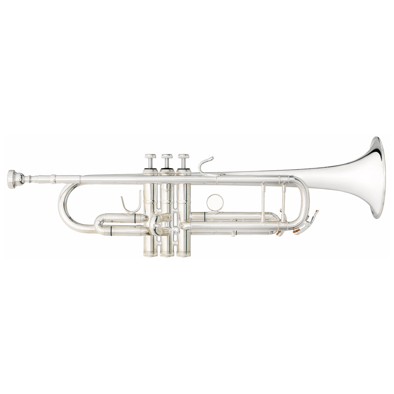 B&S Challenger 3137 Professional Bb Trumpet - Silver Plated - Ted