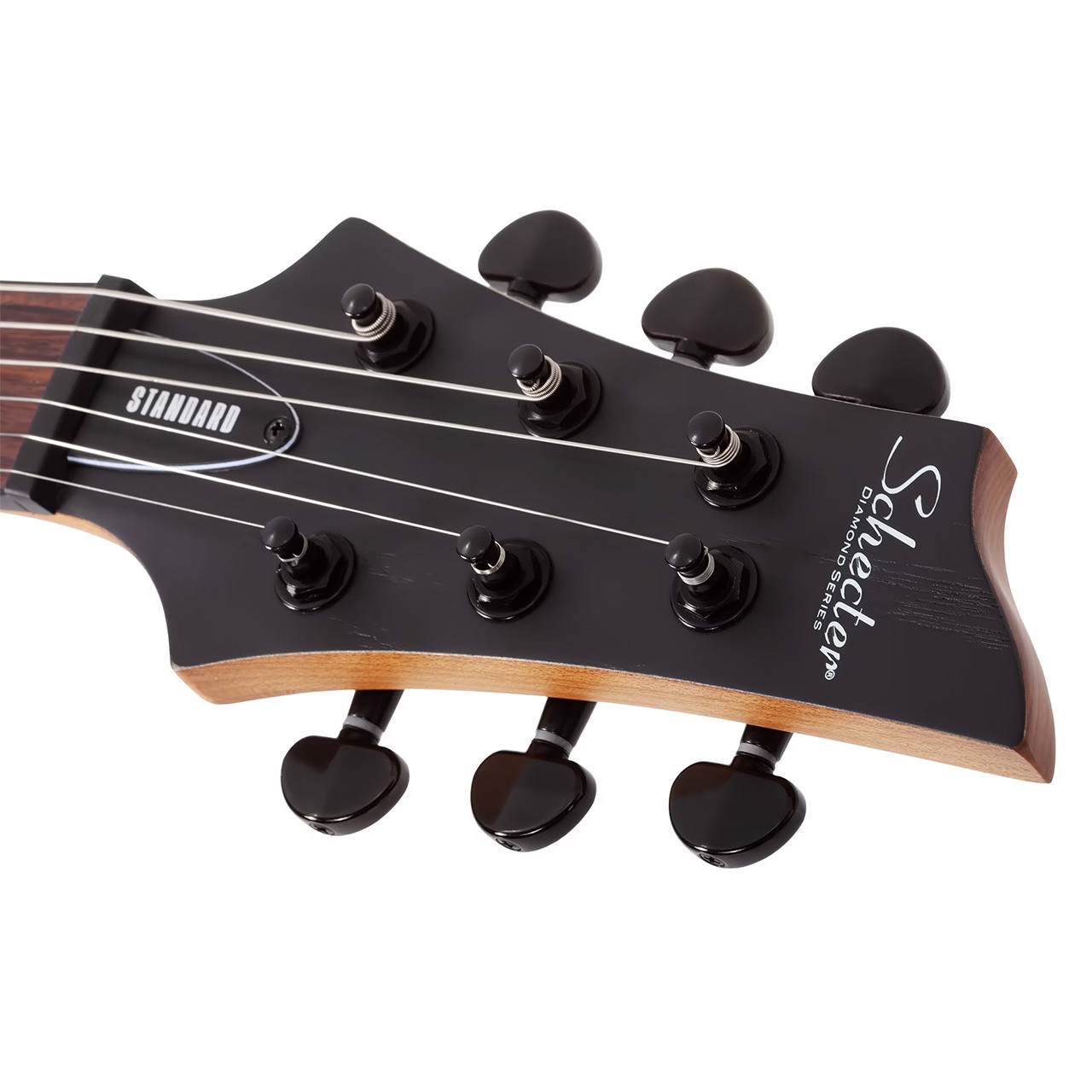 Schecter C-1 Standard Electric Guitar - Charcoal Satin - Ted Brown