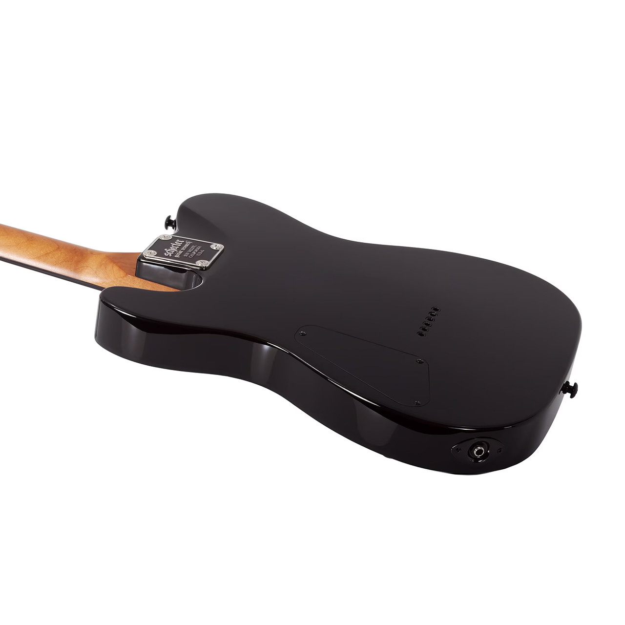 Schecter PT Standard Electric Guitar - Black Fade Burst Burl - Ted