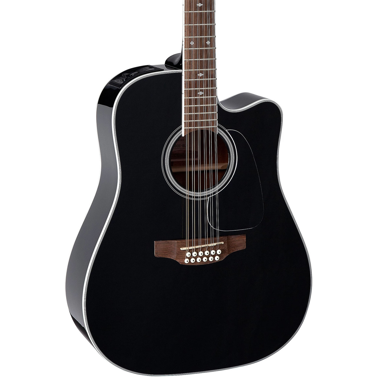 Takamine GD-38CE 12-String Acoustic-Electric Guitar - Black - Ted