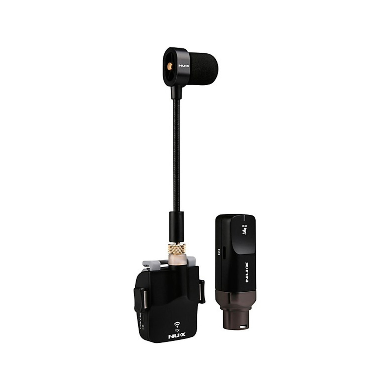 NUX-B6 サックス用ワイヤレスシステム マイク NUX B-6 2.4GHz Wireless Saxophone Microphone System | Music