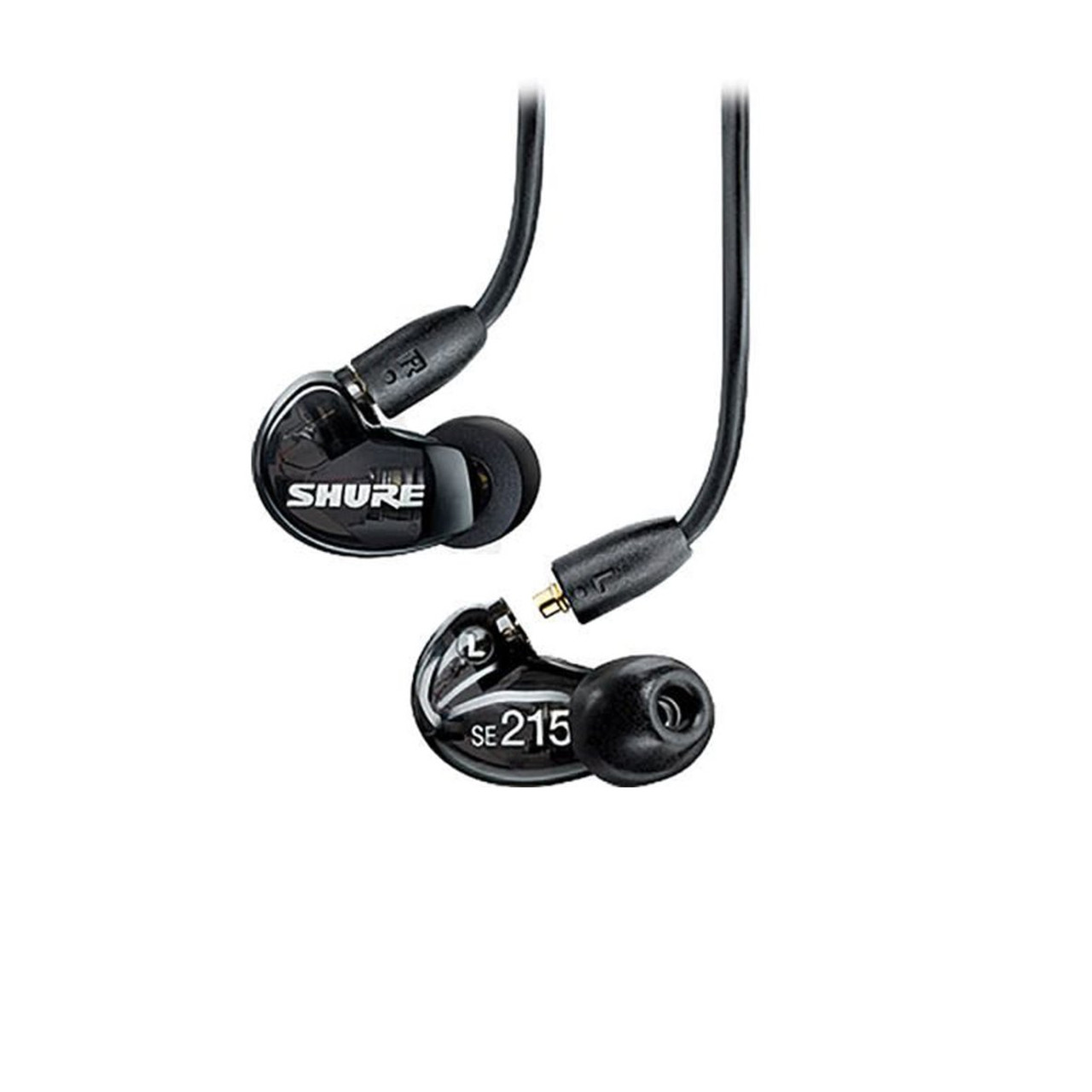 Shure SE215 Sound-isolating Earphones - Black - Ted Brown