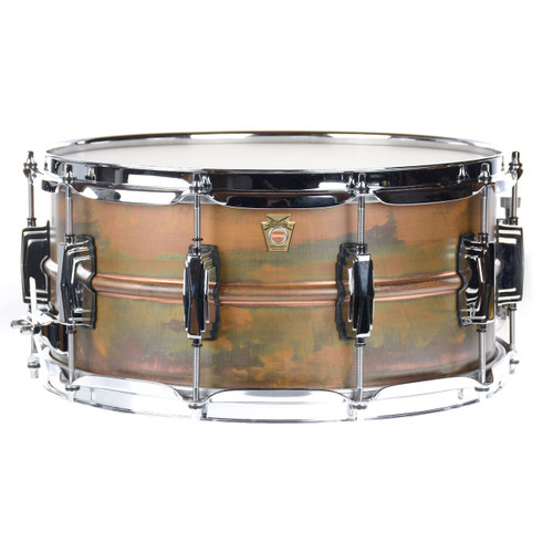 Ludwig LC633 Raw Copper-Phonic 6.5 x 14-Inch Snare Drum with Imperial Lugs