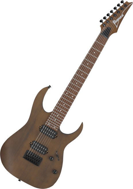 Ibanez RGRTB621 Iron Label Solidbody Electric Guitar - Black Flat