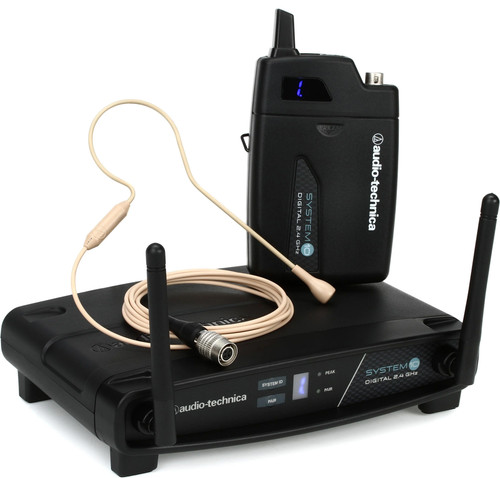 Audio-Technica ATW-1101/H System 10 Wireless Headset System - Ted