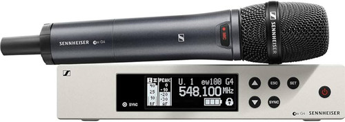 SENNHEISER EW100 G3 835 ワイヤレスマイクセットほぼ未使用 Sennheiser EW 100 G4-835-S Wireless Handheld Microphone System