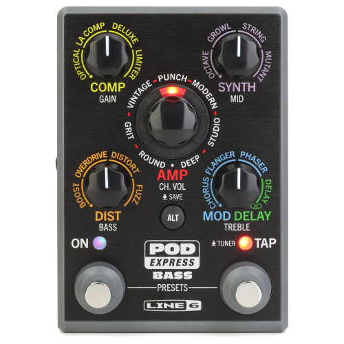 Line 6 POD Express Black - Portable Guitar Amplifier & Multi