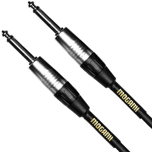 Mogami CorePlus Straight 1/4" TS-TS Guitar Instrument Cable - 5ft Mogami CorePlus Straight 1/4" TS-TS Guitar Instrument Cable - 5ft