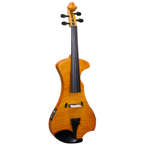 Hidersine HEV2 Full Size Electric Violin Outfit with Case and Bow - Amber
