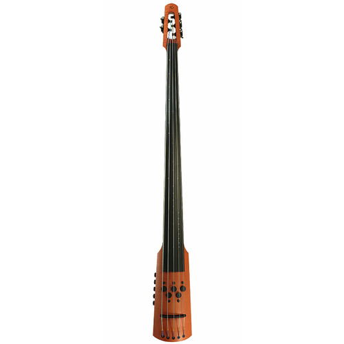 NS Design CR-M 5-String Electric Upright Double Bass - Slate Gray
