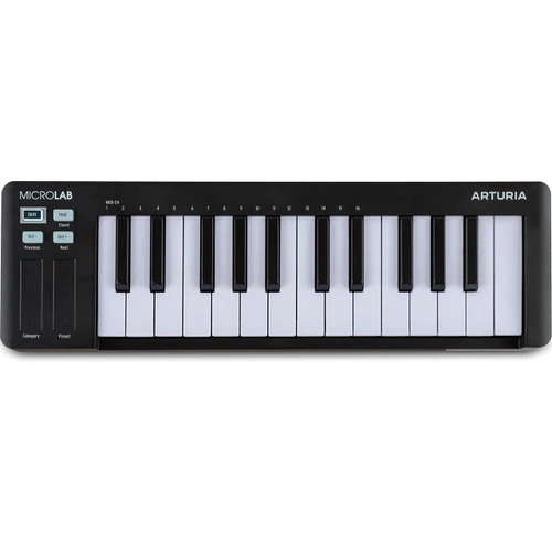 Arturia MicroLab mk3 Compact 25-Key MIDI Controller Keyboard