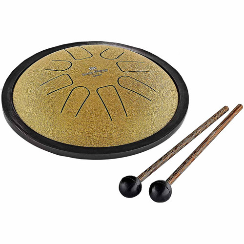 Meinl Sonic Energy 7" C Minor Small Steel Tongue Drum - Gold
