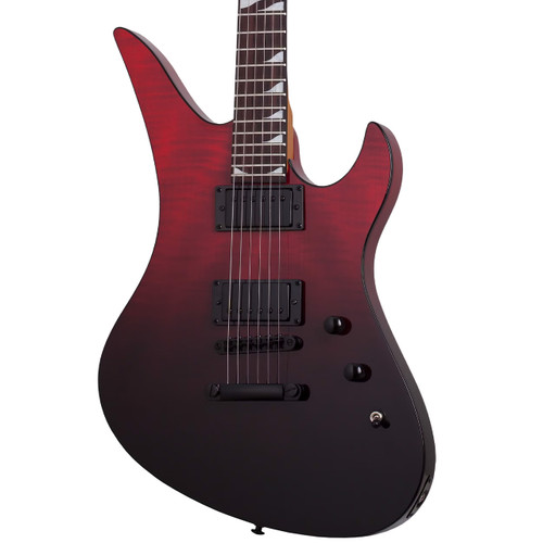 Schecter Avenger Standard Electric Guitar - Charcoal Satin - Ted