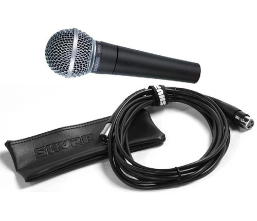 Shure SM58S Cardioid Vocal Microphone with Switch - Ted Brown