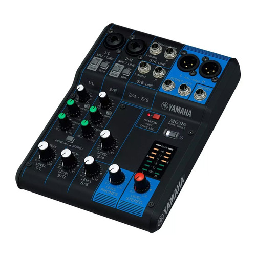 最新エルメス Yamaha MG06X 6-Input MG Series Compact Mixer with SPX DJ機材