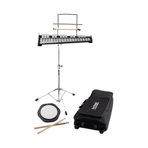 On-Stage BSK2500 Student Bell Kit with Rolling Bag - 2.5 Octave