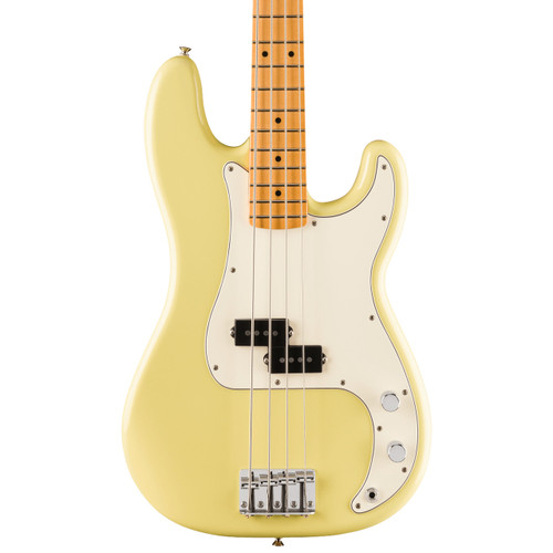 Fender Player II Precision Bass - Hialeah Yellow with Maple Fingerboard