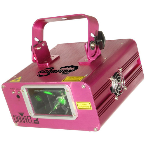 Chauvet DJ Scorpion Dual Fat Beam Aerial Effect Laser Light - Ted