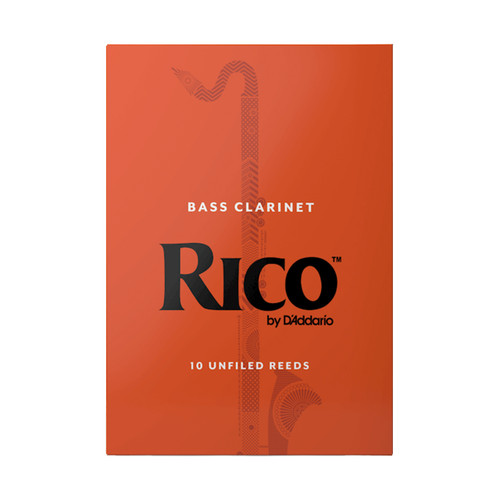 Rico REA10 Bass Clarinet Reeds - 10 Pack
