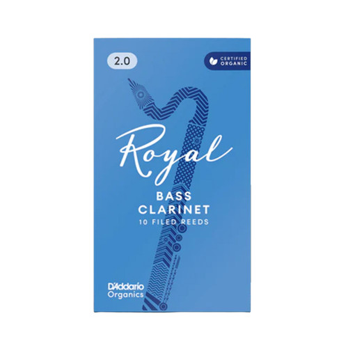 Rico Royal REB10 Bass Clarinet Reeds - 10 Pack
