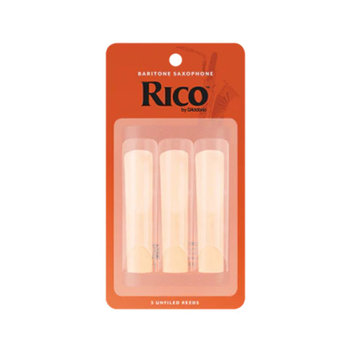 Rico RLA03 Baritone Saxophone Reeds - 3 Pack