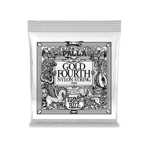 Ernie Ball Ernesto Palla Classical Nylon Guitar String Single String - Gold 4th