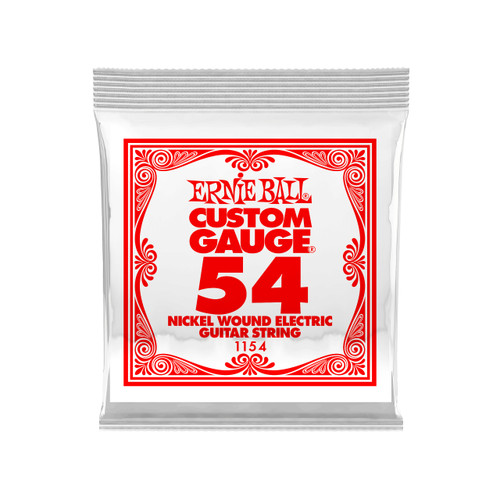 Ernie Ball Nickel Wound Guitar String Single - .054